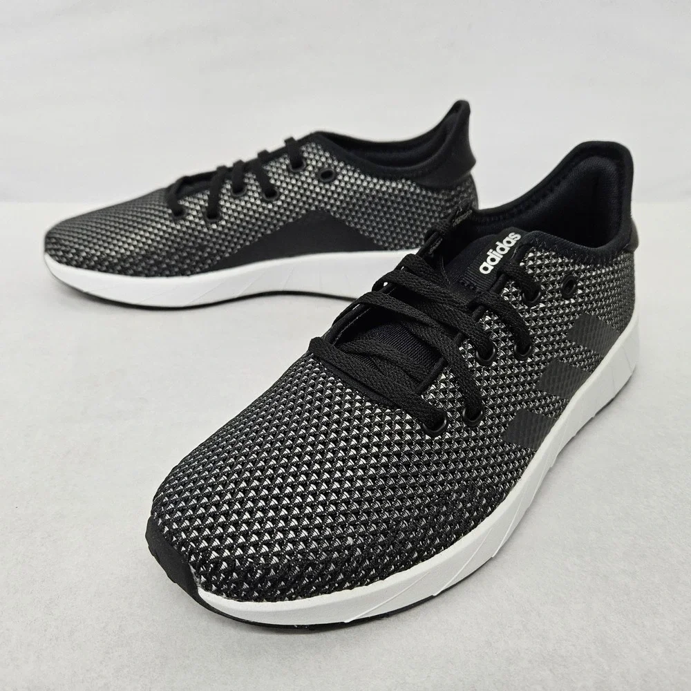 Adidas Questar X BYD Running Shoes F34657 Black Gray‎ White Men's Size 7